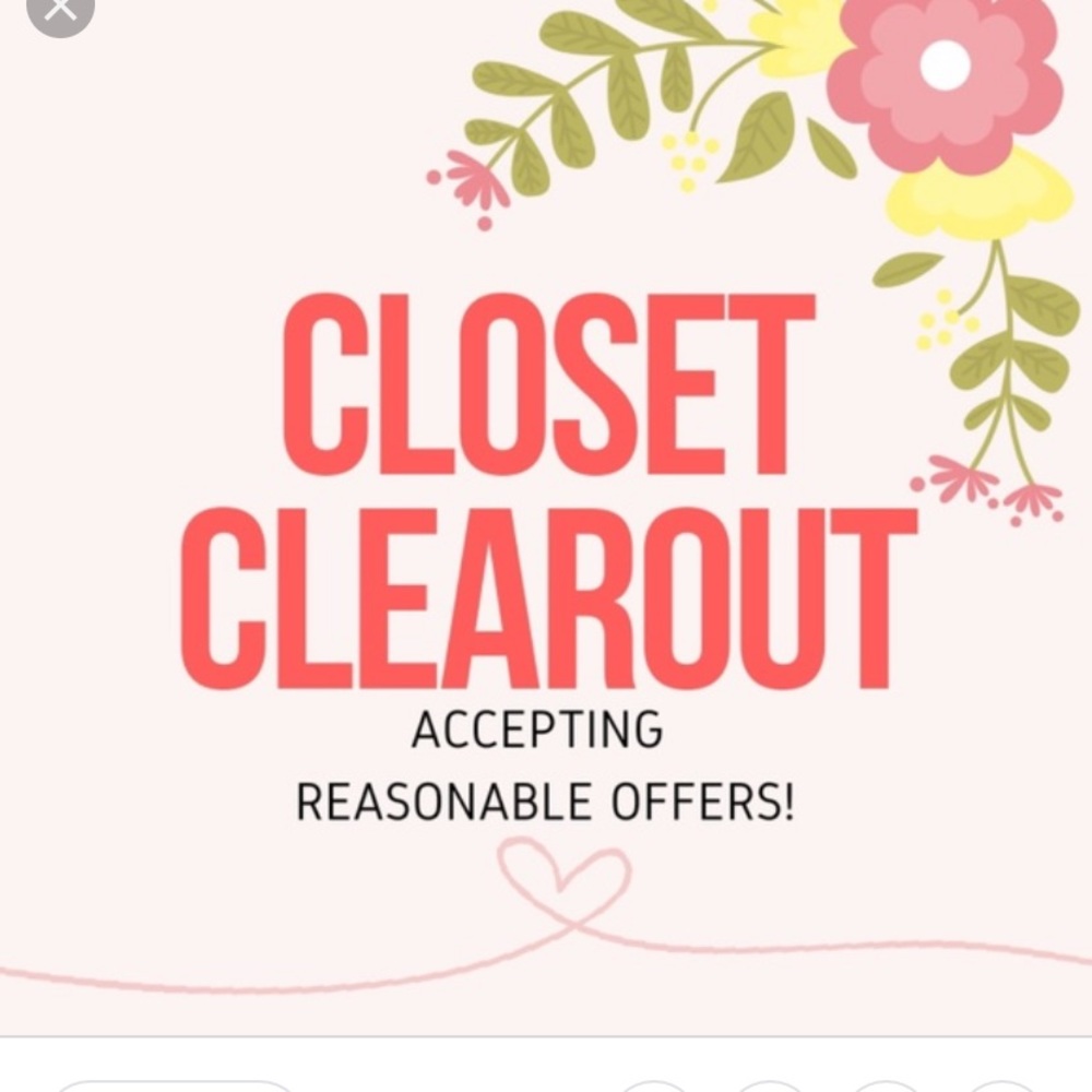 Closet clearout